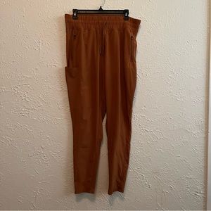 Rust colored joggers
